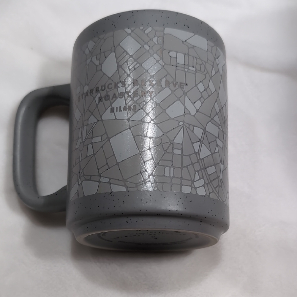 Starbucks Mosaic Patterned Gray Mug
